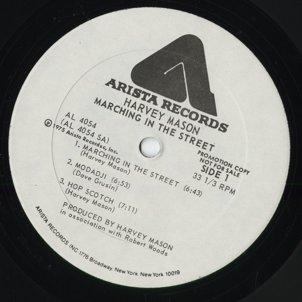 Harvey Mason - Marching In The Street (AL4054) 1975 US Arista｜中古LP