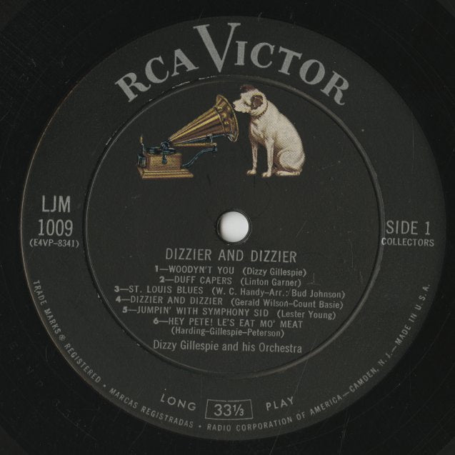 Dizzy Gillespie / ディジー・ガレスピー / Dizzier And Dizzier (LJM1009) – VOXMUSIC ...