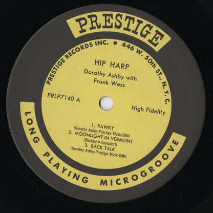 Dorothy Ashby - Hip Harp (WWLJ-7088) 1994 JPN Prestige｜中古LP