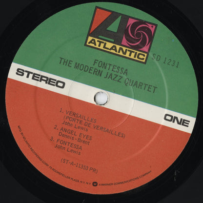 The Modern Jazz Quartet - Fontessa (SD 1231) LP 1976 US Atlantic｜中古LP