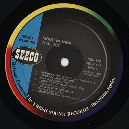 Teal Joy – Mood In Mink LP 1988 SPA Fresh Sound リイシュー盤