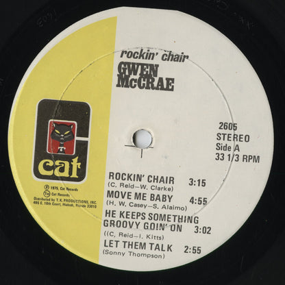 Gwen McCrae - Rockin' Chair (CAT-2605) 1975 US CAT Records｜中古LP