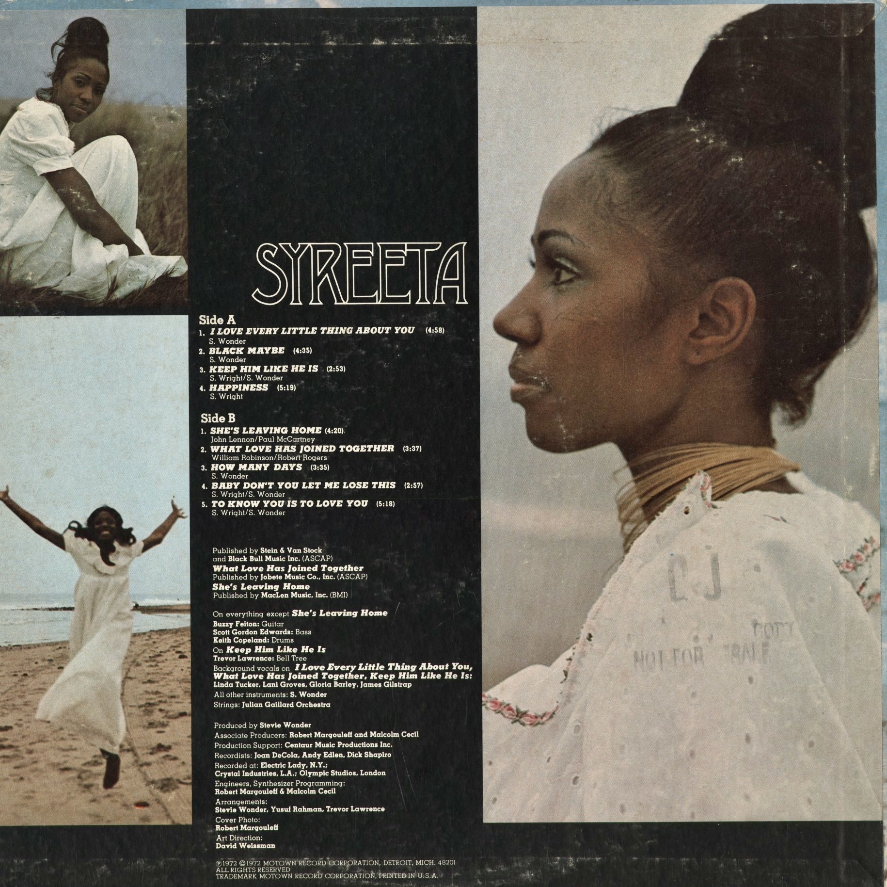 シリータ / Syreeta『Syreeta (1972)』(MW 113L DJ) USオリジナル盤