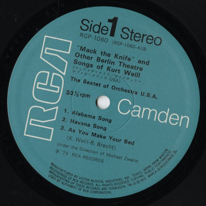 The Sextet Of Orchestra U.S.A. / Mack The Knife (RGP-1060)