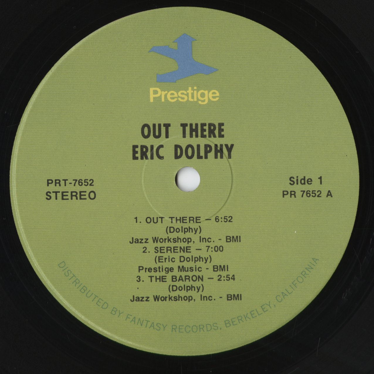 Eric Dolphy - Out There (PR 7652) 1972 US Prestige｜中古LP