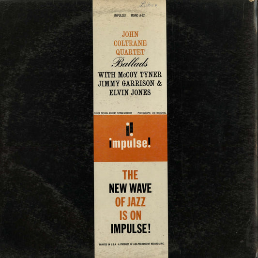 John Coltrane - Ballads (A-32) 1965 US Impulse｜中古LP