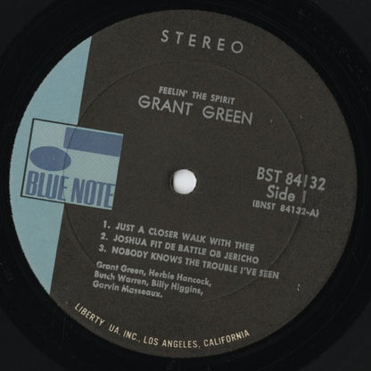 Grant Green / グラント・グリーン / Feelin' The Spirit (BST84132) 1970 US Blue Note
