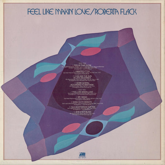 Roberta Flack – Feel Like Makin' Love (SD 18131) 1975 US Atlantic｜中古LP