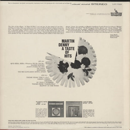 Martin Denny - A Taste Of Hits (LST-7328) 1964 US Liberty STEREO｜中古LP
