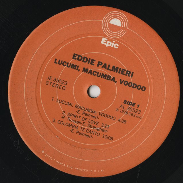 Eddie Palmieri / エディ・パルミエリ / Lucumi Macumba Voodoo (JE35523)