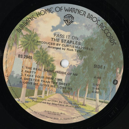 The Staples / ステイプルズ / Pass It On (BS2945)