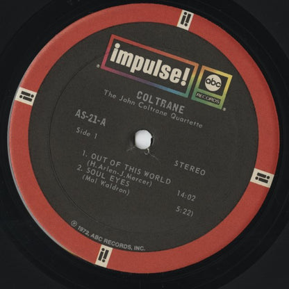 John Coltrane / ジョン・コルトレーン / Coltrane (1962) (A-21) US ABC-Impulse 1972