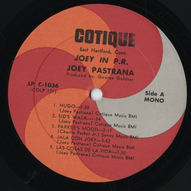 Joey Pastrana / ジョーイ・パストラーナ / Joey In P.R. (C-1036)