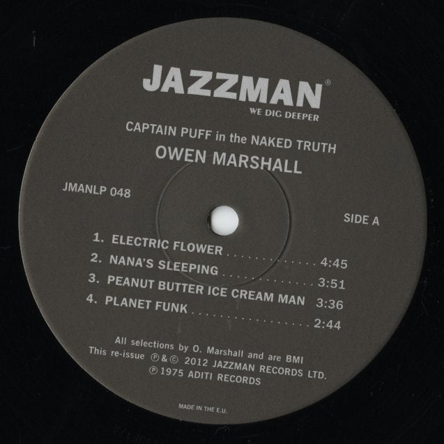 Owen Marshall / オーウェン・マーシャル / The Naked Truth (JMLP048)