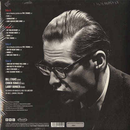 Bill Evans - Bill Evans At The BBC (5990558) 2026 EU Elemental Music｜新品LP back