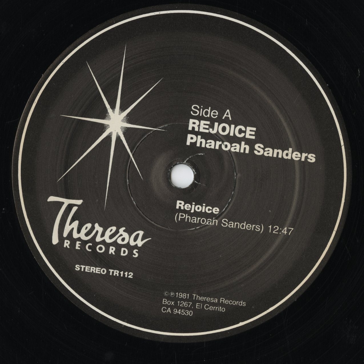 Pharoah Sanders『Rejoice』1981年 US Theresaオリジナル盤 2LP｜中古