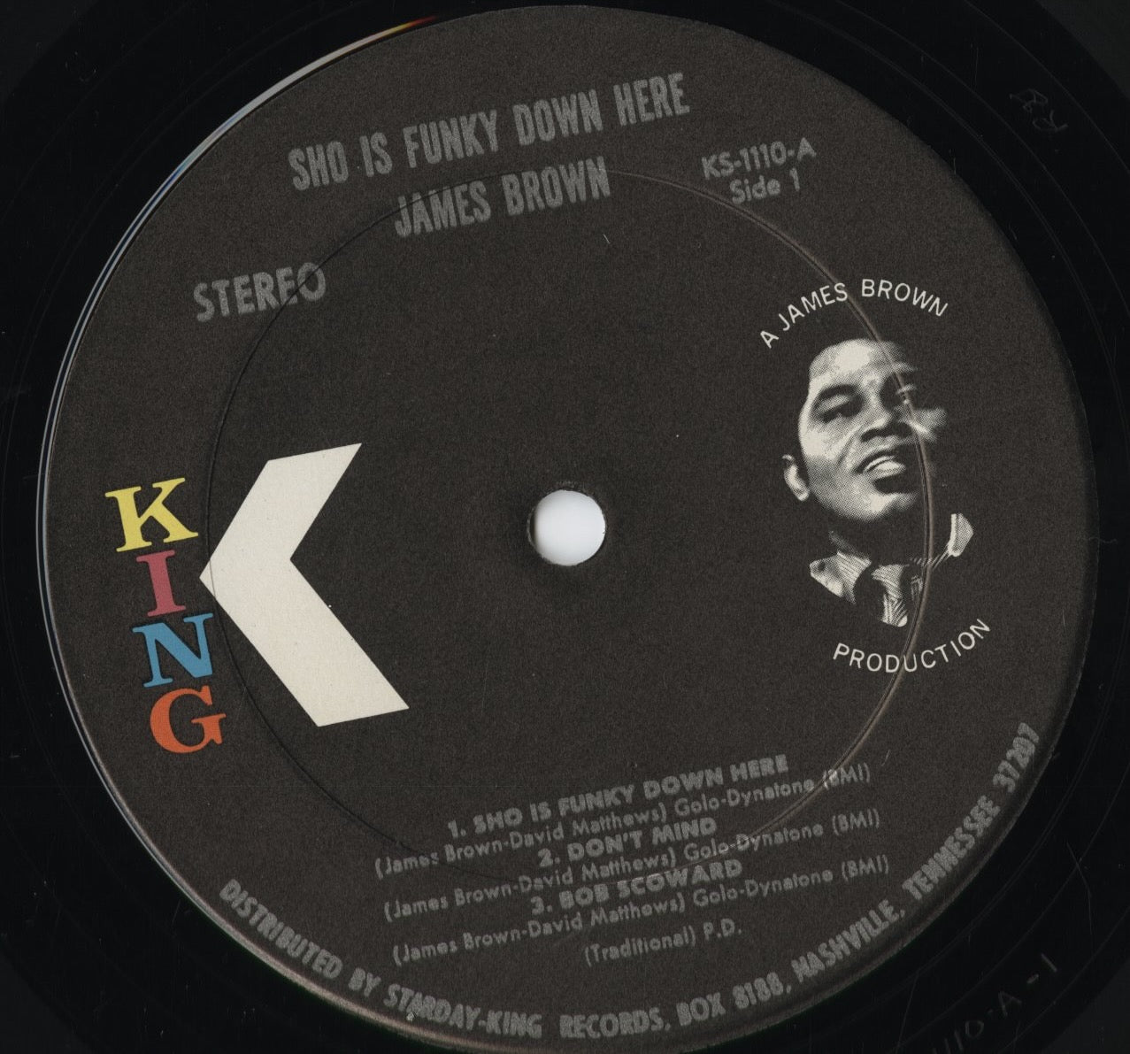 ジェームス・ブラウン / James Brown『Sho Is Funky Down Here』(KS