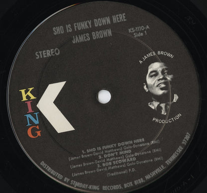 James Brown - Sho Is Funky Down Here (KS-1110) 1971 US King｜中古LP