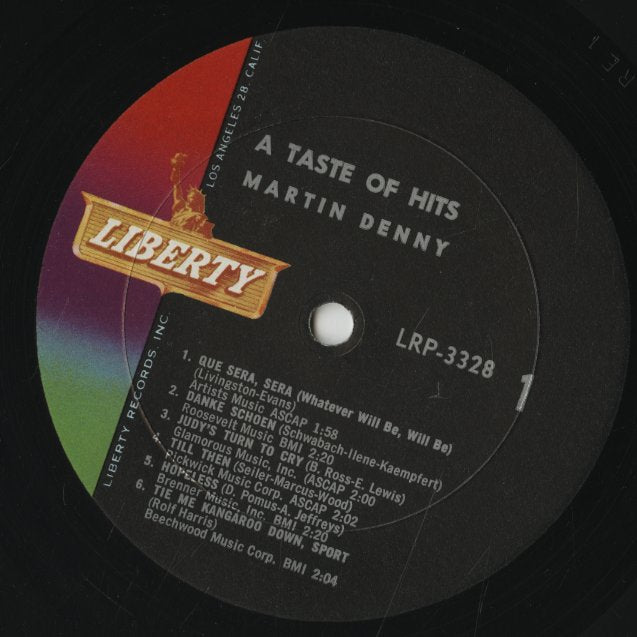 Martin Denny / マーチン・デニー / A Taste Of Hits (LRP-3328)
