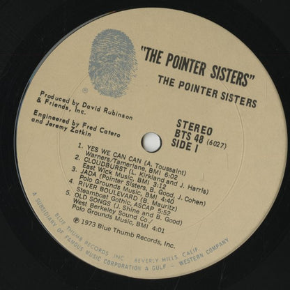 The Pointer Sisters / ポインター・シスターズ / The Pointer Sisters (inc. Yes we Can Can) (BTS48)
