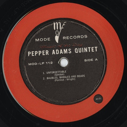 Pepper Adams - Pepper Adams Quintet (MODE LP #112) 1957 US MODE｜中古LP