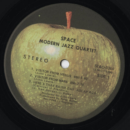 The Modern Jazz Quartet - Space (STAO 3360) LP 1969 US Apple Records｜中古LP