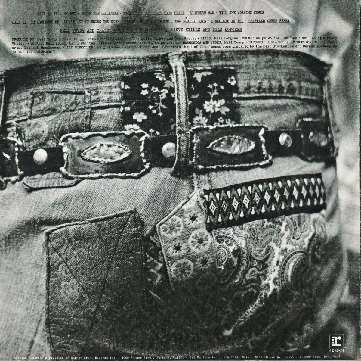 Neil Young - After The Gold Rush (RS 6383) 1970 US Reprise｜中古LP