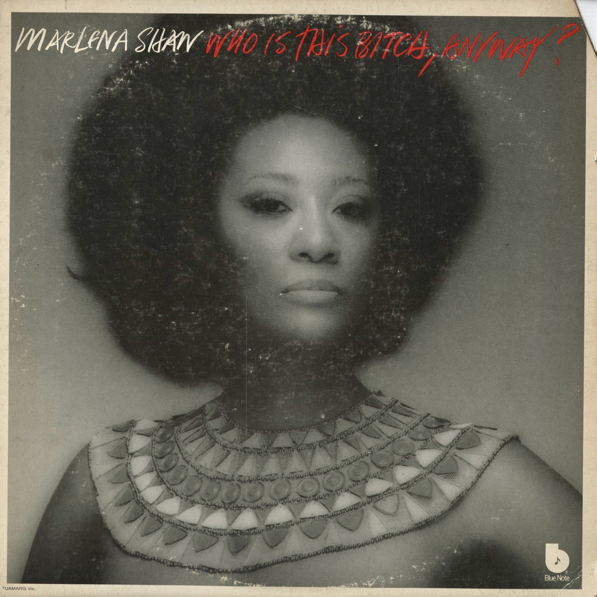 Marlena Shaw - Who Is This Bitch, Anyway? (BN-LA397-G) 1975 US Blue Note｜中古LP