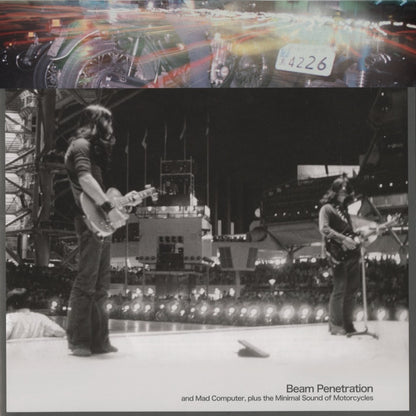 内田裕也 / フラワー・トラベリン・バンドとオートバイ50台、他 [大阪万博お祭り広場・夜のイベント『ビームで貫通』 - 10"LP + CD + CDR =スペシャル版=