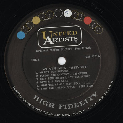 Burt Bacharach / バート・バカラック / What's New Pussycat? -OST (UAL 4128)