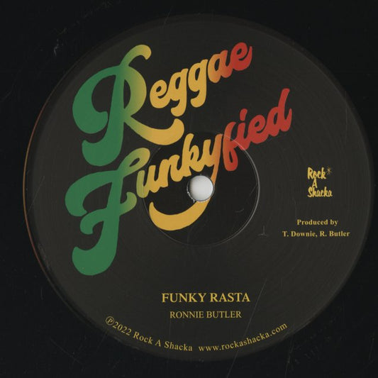 Ronnie Butler / ロニー・バトラー / Funky Rasta -12"