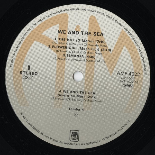 Tamba 4 / タンバ4 / We And The Sea (AMP-4022)