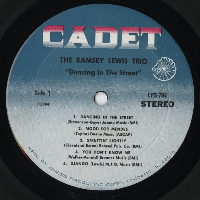 Ramsey Lewis / ラムゼイ・ルイス / Dancing In The Street (LPS 794)