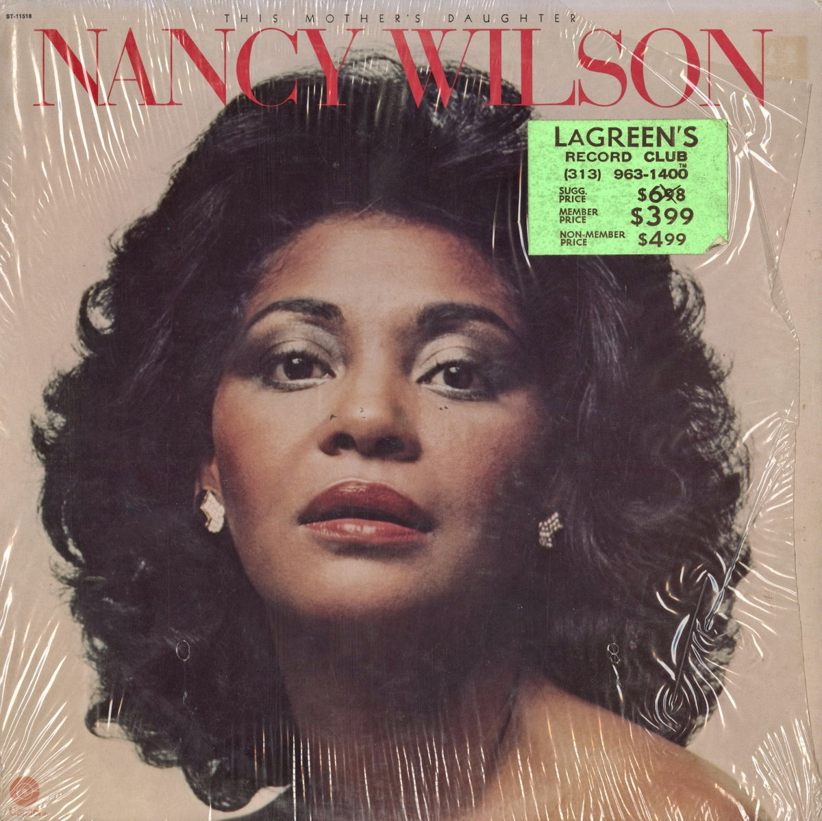 Nancy Wilson – This Mother's Daughter (ST-11518) 1976 US Capitol｜中古LP