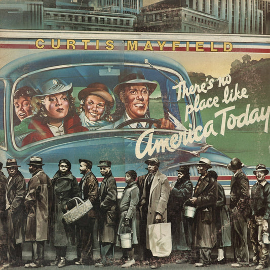 Curtis Mayfield - There's No Place Like America Today (CU 5001) 1975 US Curtom｜中古LP