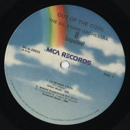 Gil Evans - Out Of The Cool (MCA-29033) LP 1980 US MCA Impulse｜中古LP