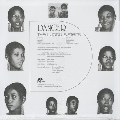 The Lijadu Sisters / リジャドゥ・シスターズ / Danger (NUM651LP) Blue Vinyl