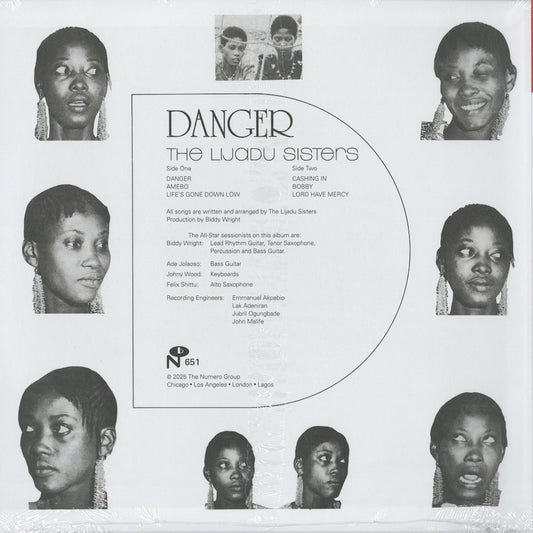 The Lijadu Sisters / リジャドゥ・シスターズ / Danger (NUM651LP) Blue Vinyl