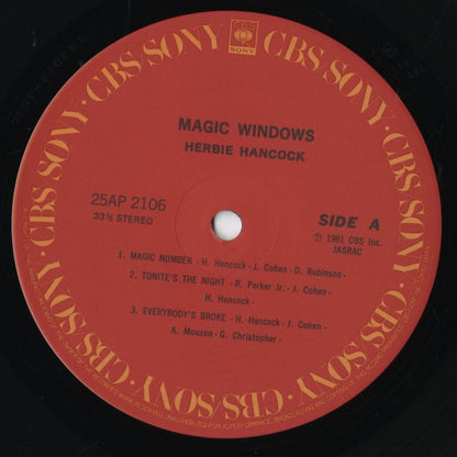 Herbie Hancock / ハービー・ハンコック / Magic Windows (25AP2106)