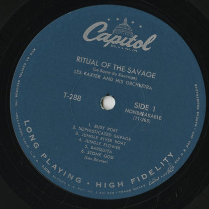Les Baxter / レス・バクスター / Ritual Of The Savage (T 288)