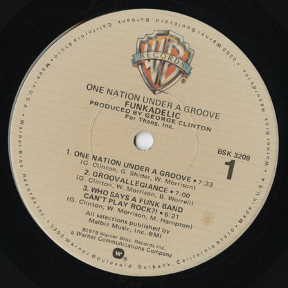 Funkadelic / ファンカデリック / One Nation Under A Groove (BSK3209)
