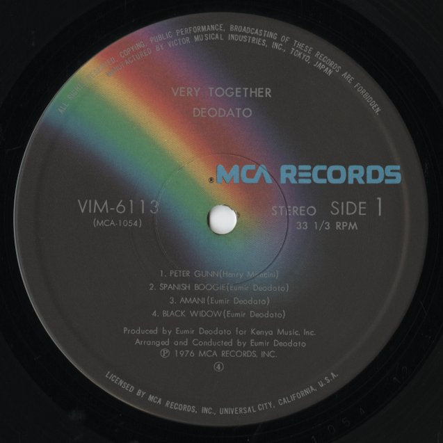 Deodato / デオダート / Very Together (VIM6113)