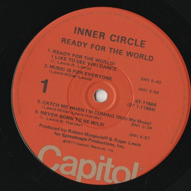 Inner Circle / イナー・サークル / Ready For The World (ST 11664)