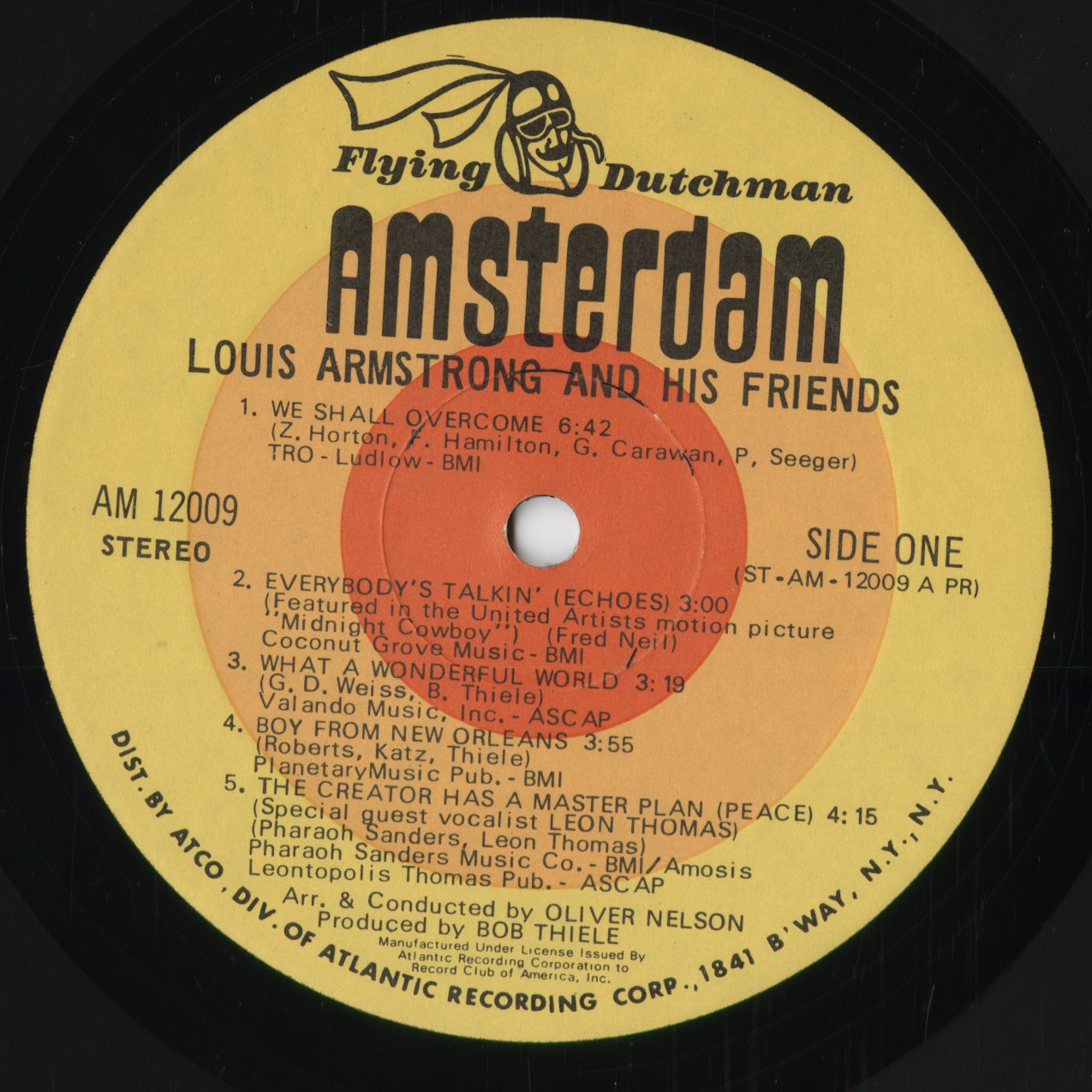 Louis Armstrong - Louis Armstrong And His Friends (AM-12009) 1970 US Flying Dutchman｜中古LP