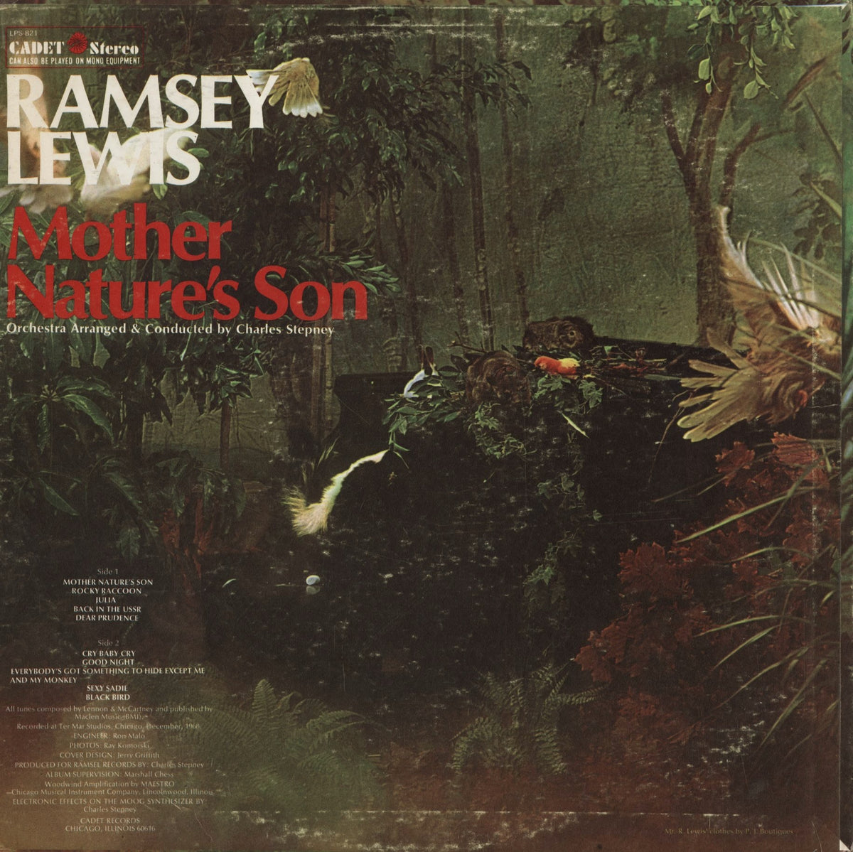 Ramsey Lewis - Mother Nature's Son (LPS821) 1969 US Cadet｜中古LP