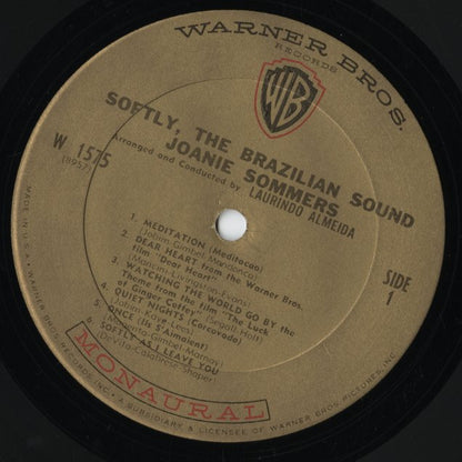 Joanie Sommers / ジョニー・ソマーズ / Softly, The Brazilian Sound (W1575)