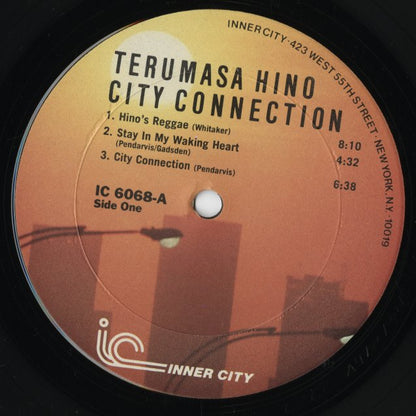 Terumasa Hino - City Connection (IC6068) LP 1979 US Inner City｜中古LP