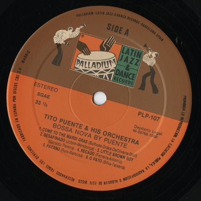 Tito Puente - Bossa Nova By Puente (PLP-107) LP 1988 SPA Palladium Latin Jazz & Dance Records｜中古LP
