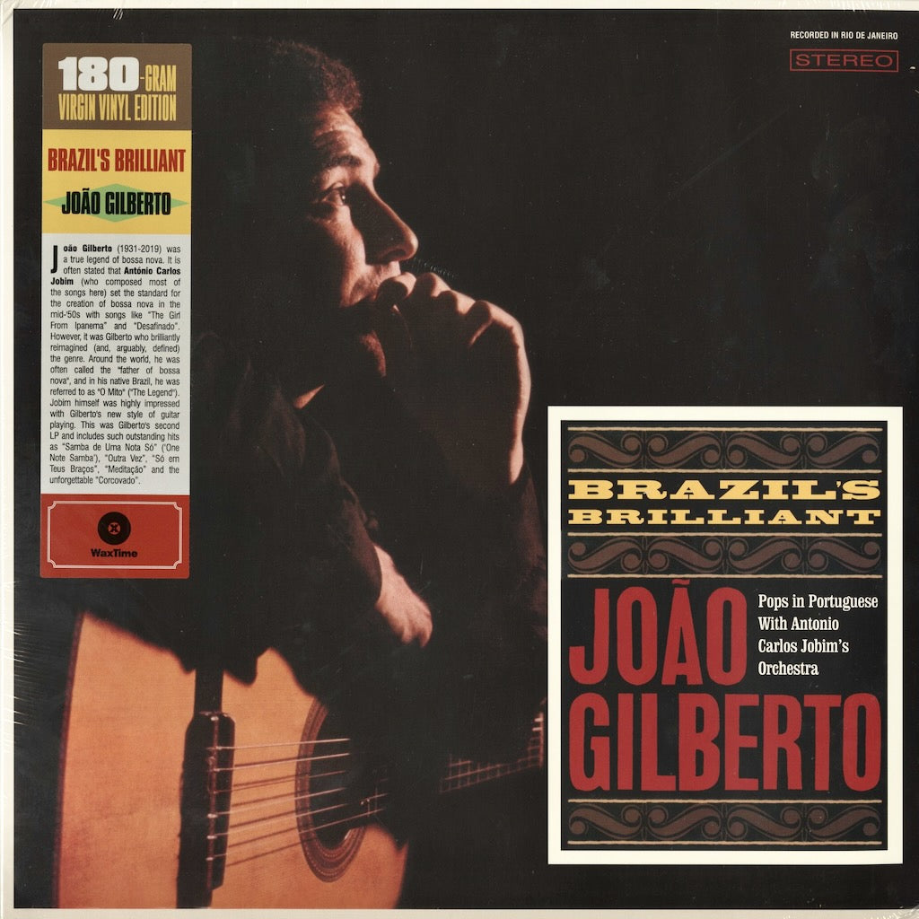 Joao Gilberto / ジョアン・ジルベルト / Brazil's Brilliant -180g