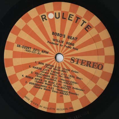 Willie Bobo / ウィリー・ボボ / Bobo's Beat (R52097)